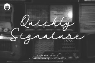AL Quickly Signature: A Designer’s Take on Elegant Script Fonts