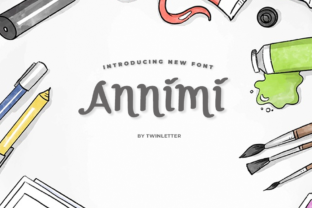 Annimi: A Bouncy Handwritten Font for Campaigns