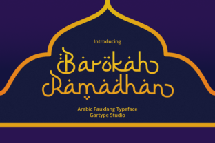 Barokah Ramadhan: A Script Font for Digital Elegance