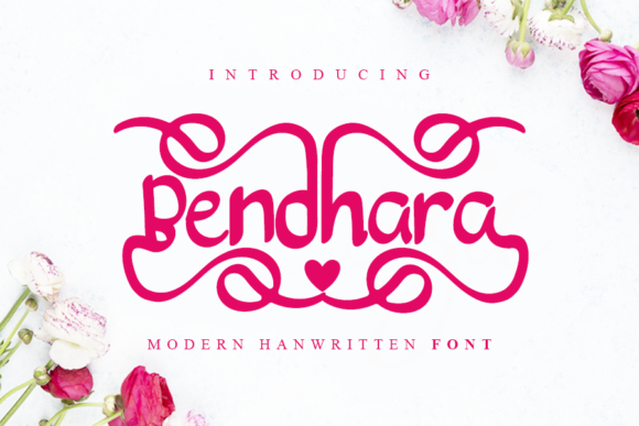 Bendhara: An Elegant Handwritten Font for Editorial Design