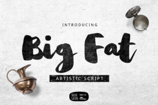 Big Fat: A Bold Handwritten Font for Modern Branding