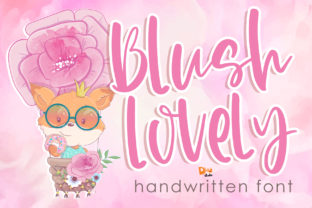 Blush Lovely: A Handwritten Font for Polished Branding