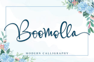 Boomolla: A Handwritten Font for Modern Brands