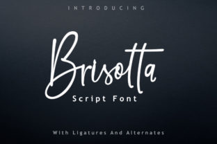 Brisotta: A Handwritten Typeface for Authentic Branding