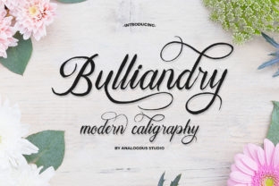 Bulliandry: A Handwritten Font for Polished Branding