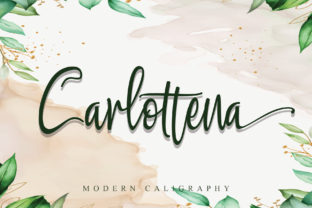 Carlottena: A Magical Handwritten Font for Crafters