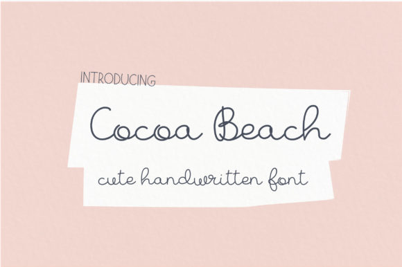Cocoa Beach Font: A Friendly Typeface for Clear Campaigns