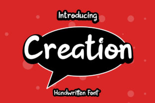 Creation Font: Elevating Web Design with Handwritten Charm