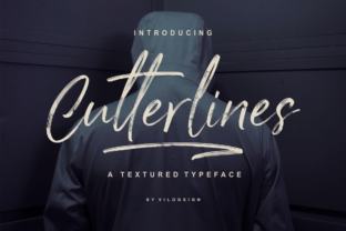 Cutterlines: A Handwritten Font for Brand Identity