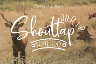 DeerUp Shouttap Duo Font Review