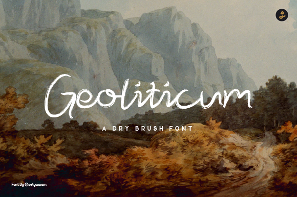 Geoliticum: A Handwritten Font for Modern Branding