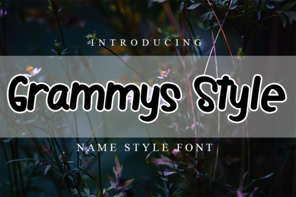 Grammys Style: The Handwritten Font for Bold Branding