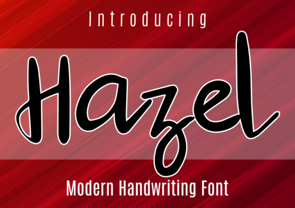 Hazel Font: A Modern Script for Brand Identity