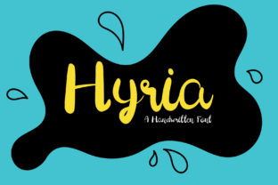 Hyria: A Handwritten Font for Warm Branding