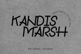 Kandis Marsh Font Review for Campaign Design