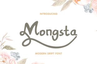 Mongsta Font Review: Elegant Handwritten Typography