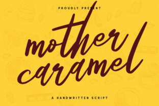 Mother Caramel: A Sweet Handwritten Font for Makers
