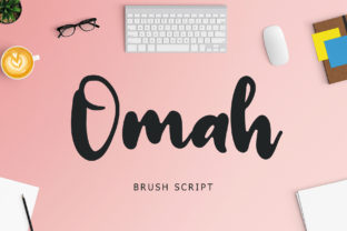 Omah Font: A Handwritten Typeface for Authentic Branding