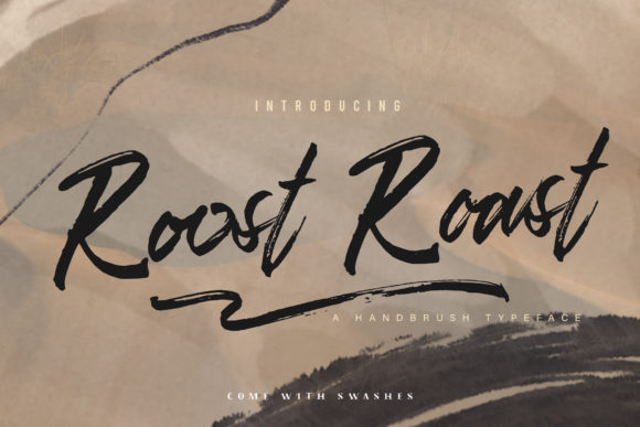 Roost-Roast: A Handwritten Font for Crafters