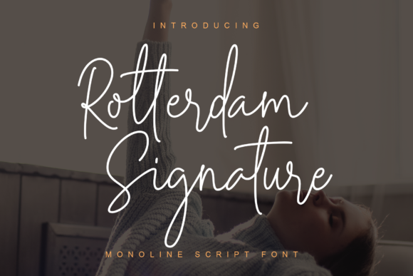 Rotterdam Signature: A Handwritten Font for Web Design