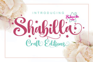 Shabilla Font: A Handwritten Typeface for Makers