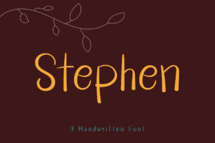 Stephen Font: A Friendly Typeface for Your Brand