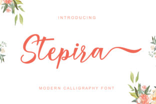 Steppira: A Handwritten Font for Polished Branding