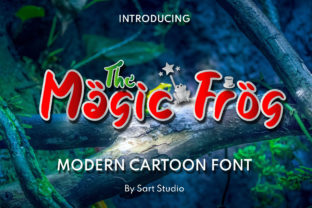 The Magic Frog Font for Web Designers