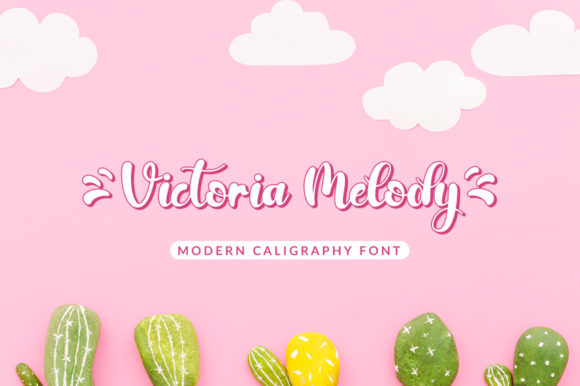 Victoria Melody: A Handwritten Font for Web Design