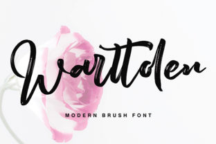 Warttolen Font: A Handwritten Typeface for Makers
